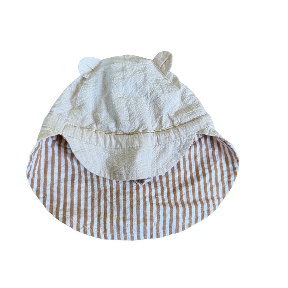 LIEWOOD Gorm Organic Cotton Anti-UV Reversible Hat in dusty pink